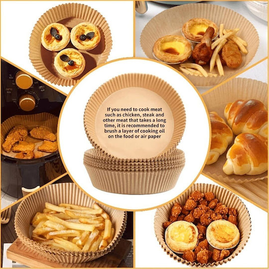 Viosarp Αντικολλητικά Χαρτιά για Air Fryer 20x20εκ. 50τμχ