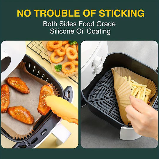 Viosarp Non-stick Papers for Air Fryer 20x20cm 50pcs