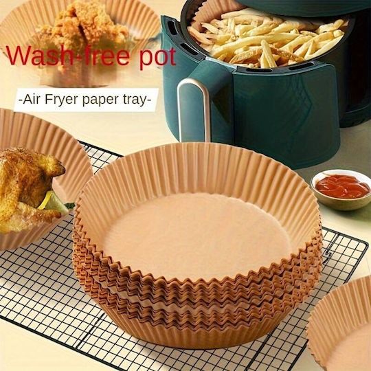 Viosarp Αντικολλητικά Χαρτιά για Air Fryer 16x16εκ. 50τμχ