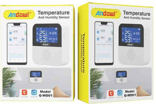 Andowl Thermometer Hygrometer Q-wd01 Temperature Humidity Sensor