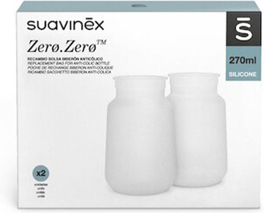 Торбички за подмяна на бутилки против колики 270ml 2бр Suavinex