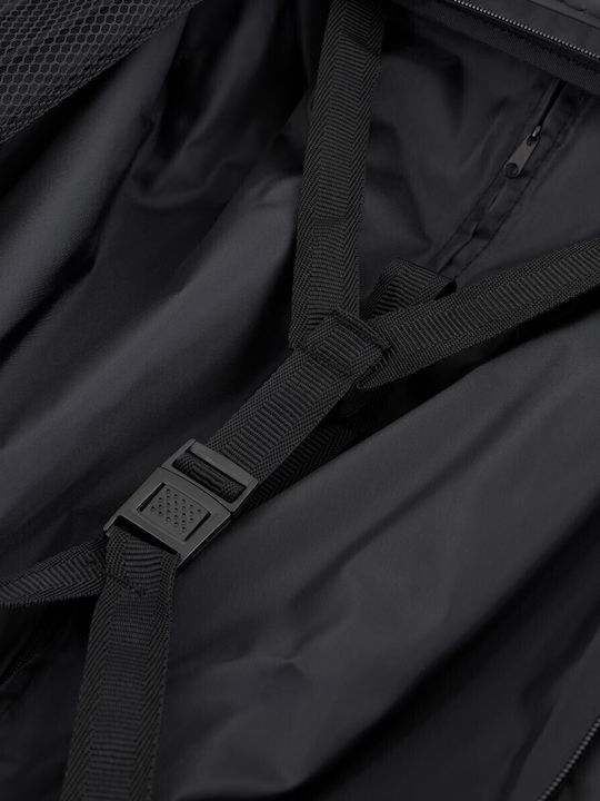 Armani Exchange Βαλίτσα Ταξιδίου Καμπίνας Μαύρη με 4 Ρόδες Ύψους 50εκ.