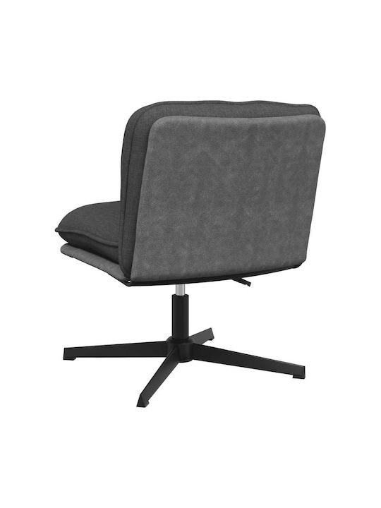Rotativă Fotoliu Vizitator în Culoare Gri 67x72x83cm 1buc