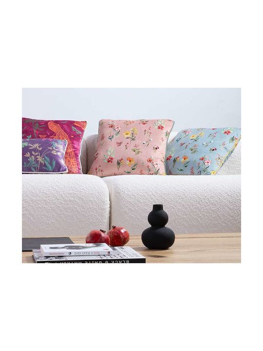 Μαξιλάρι Διακοσμητικό Γέμιση Awesome Garden Aqua Nef-nef Homeware 45x45 Πολυέστερ