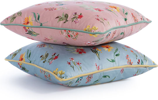 Декоративна Възглавница Пълнеж Awesome Garden Aqua Nef-nef Homeware 45x45 Полиестер