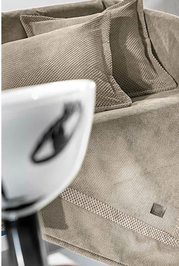 Guy Laroche Διακοσμητική Μαξιλαροθήκη Rubicon Fleece Camel 42x42εκ.