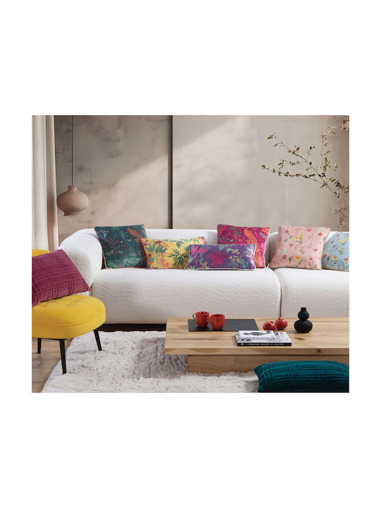 Μαξιλάρι Διακοσμητικό Γέμιση Awesome Garden Aqua Nef-nef Homeware 45x45 Πολυέστερ