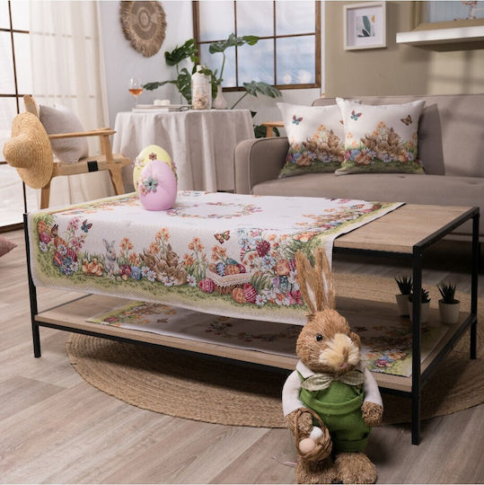 Teoran Peppy Πασχαλινή Μαξιλαροθήκη Πολυεστερικη 45x45εκ.