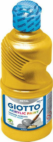 Giotto Acrylic Paint Ακρυλικό Χρώμα Ζωγραφικής Χρυσό 250ml