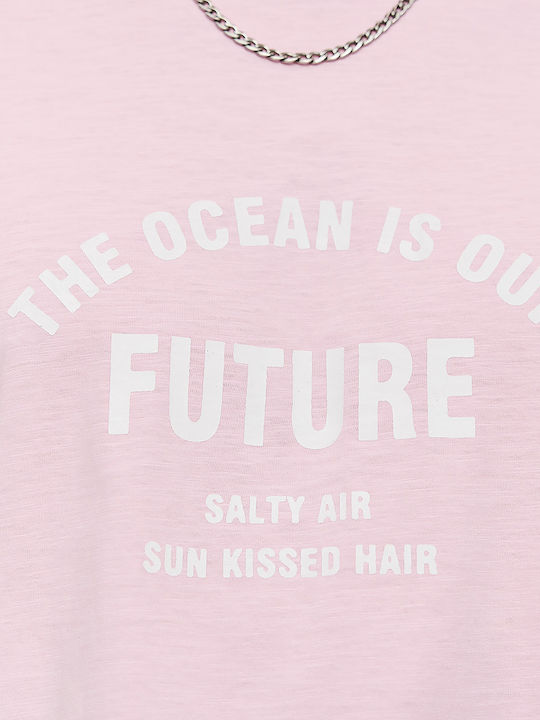 T-shirt Ροζ