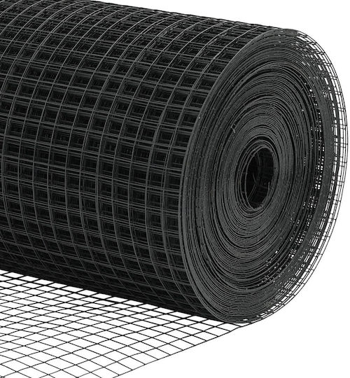 vidaXL Plasă de sârmă Gri 0.5x50m