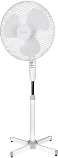 Active Jet Pedestal Fan 50W Fan Diameter 43cm White