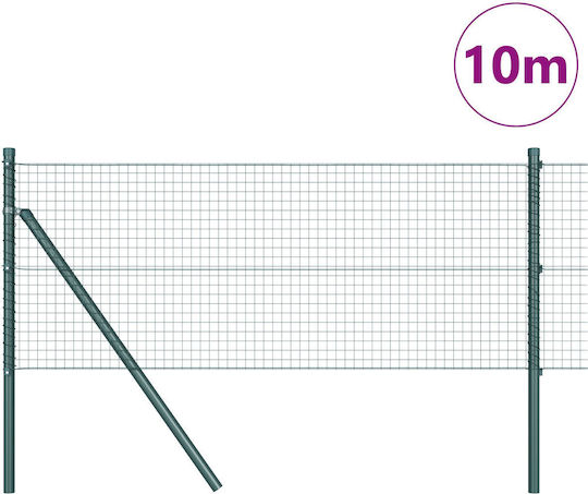 vidaXL Plasă de sârmă Verde 0.4x10m