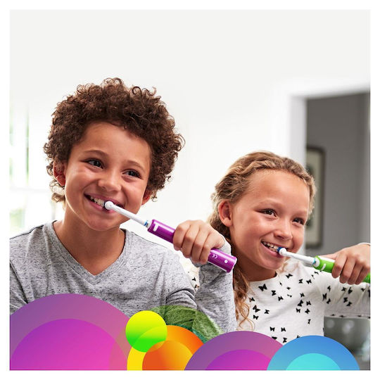 Oral-B Junior Periuță de Dinți Electrică pentru Copii cu Cronometru pentru 6+ Ani