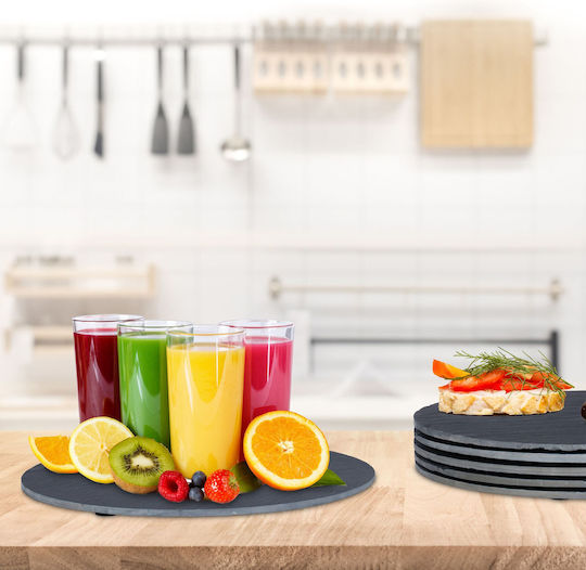 Relaxdays Platou de Servire pentru Sushi Lemn 6buc