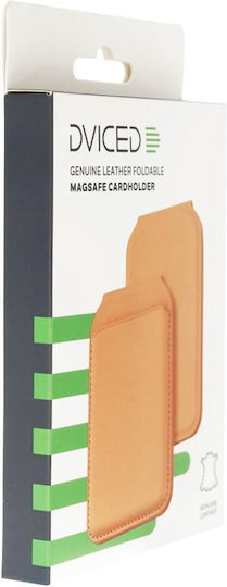 Dviced MagSafe Θήκη Καρτών σε Πορτοκαλί χρώμα