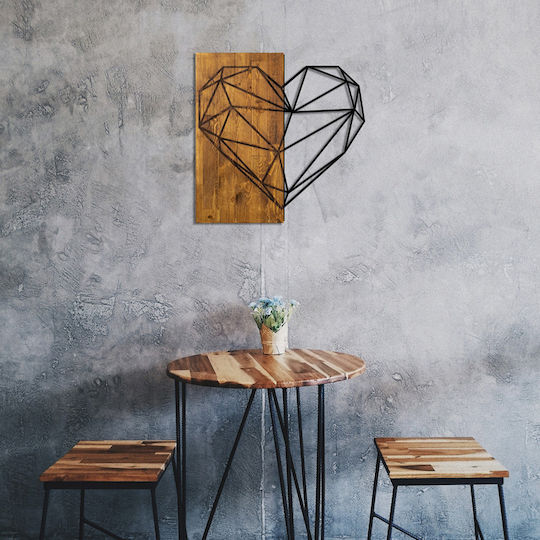 Pakketo από Ξύλο Helie 58x3x58cm