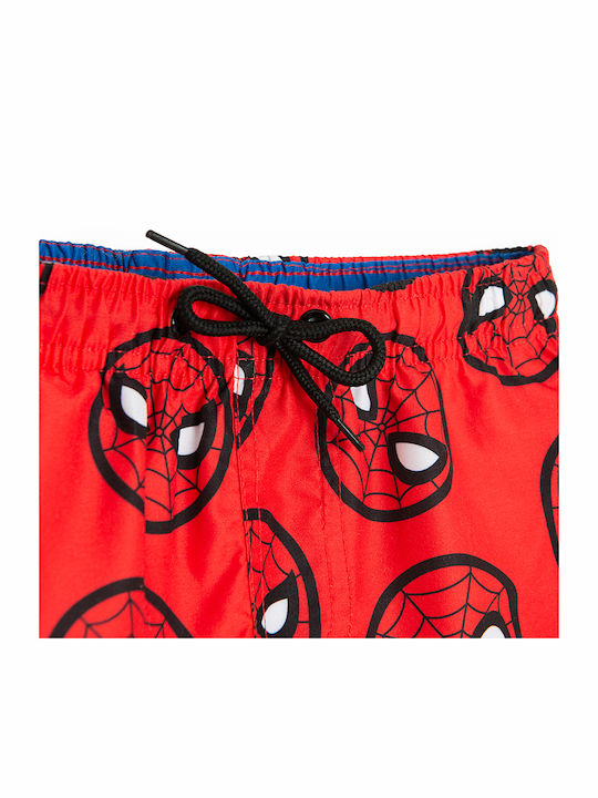 Cool Club Spiderman Παιδικό Μαγιό Βερμούδα / Σορτς Κόκκινο