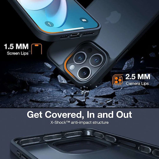 Torras Guardian Back Cover Πλαστικό Μαύρο (Google Pixel 9a)