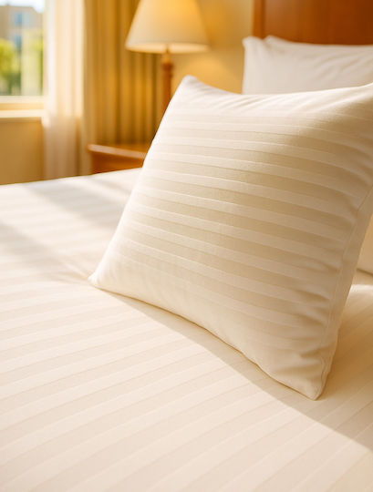 Madi Hotel Duvet Cover Polycotton Striped 220x240cm
