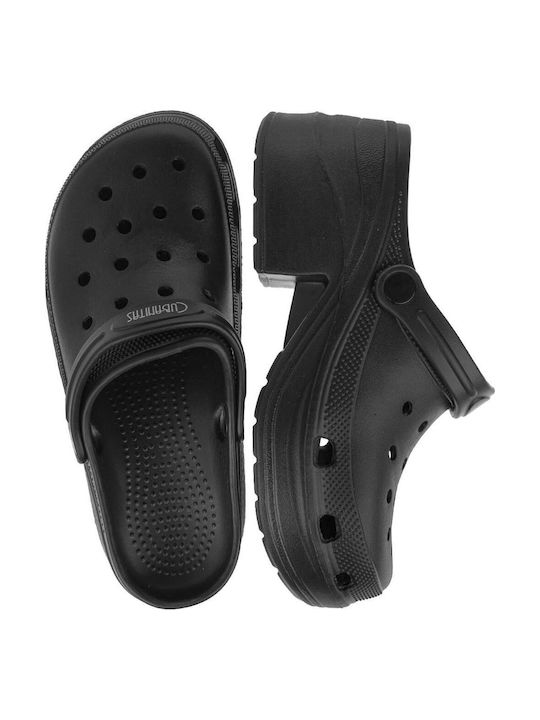 Cubanitas Women's Clogs Black