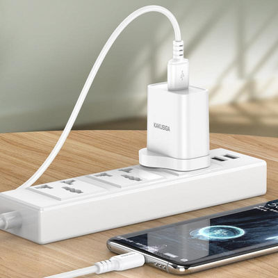 Kakusiga USB 2.0 Cable USB-C male - USB-A 15W Λευκό 1m KSC-982-C-WH
