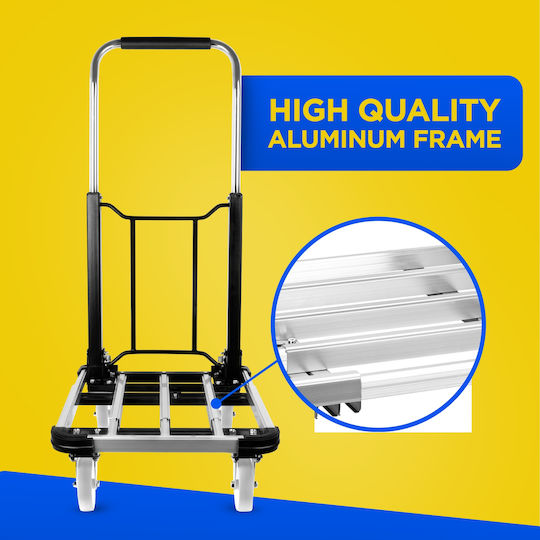 ArteLibre Transport Trolley Foldable for Weight Load up to 150kg