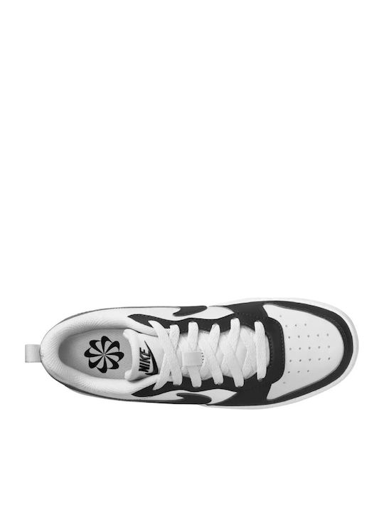 Court Borough Low Recraft Kids Sneakers Black