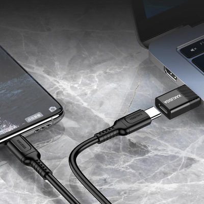 Kakusiga Konverter USB-A männlich zu USB-C weiblich 1Stück KSC-1407