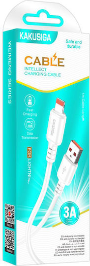 Kakusiga USB-A zu Lightning Kabel 15W Weiß 1m (KSC-982-L-WH)