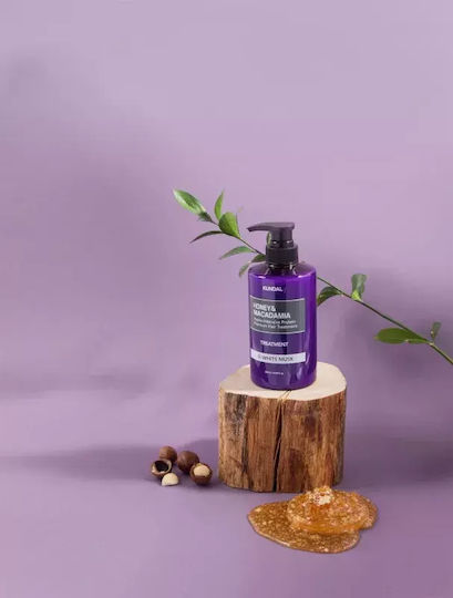 Intensive Moisturizing Care Dry Damaged Hair Kundal Honey & Macadamia Pink Grapefruit 500 Ml