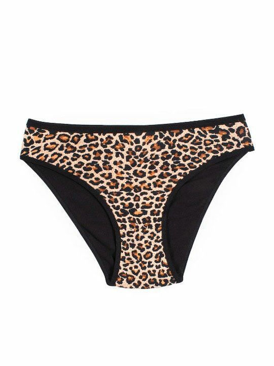 Βαμβακερά High Waist Women's Slip MultiPack Black