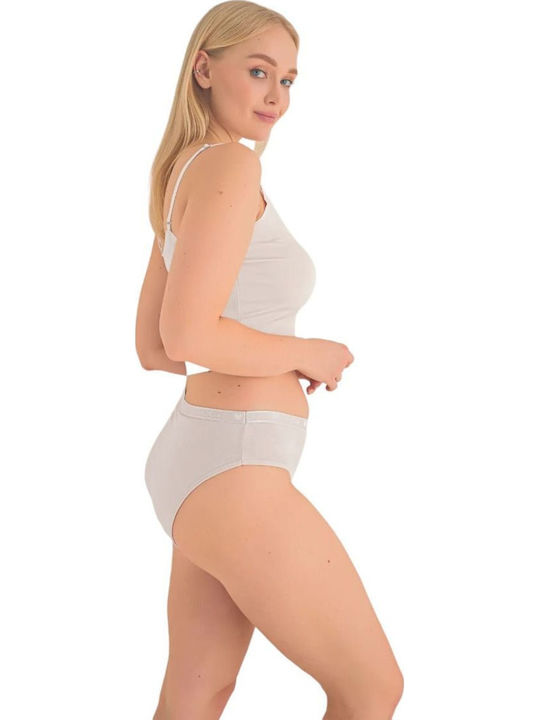 Βαμβακερά Damen Slip MultiPack White