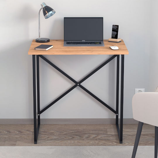 Γραφείο Verne 75x52x73.8εκ. Pine Oak