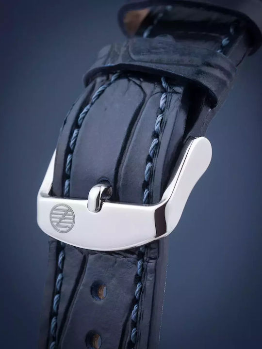 Zeppelin Men's Watch Battery with Turquoise Metal Bracelet