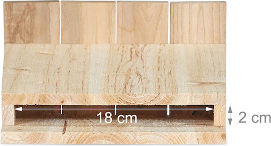 Fledermaushaus aus Holz 34 x 32,5 x 13 cm