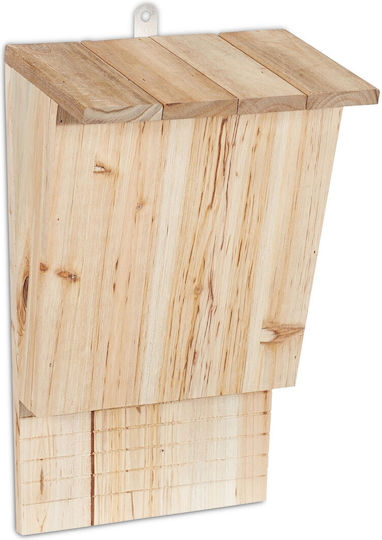 Fledermaushaus aus Holz 34 x 32,5 x 13 cm