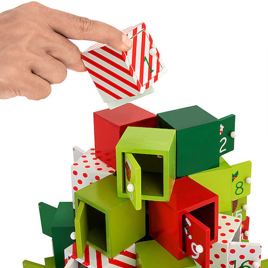 EGO Interiors Aca Selbstgemachter Holz-Adventskalender