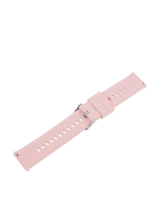 Rubber Strap Pink 20mm