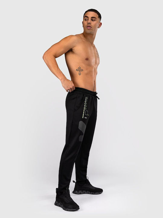 Παντελόνι Φόρμας με Λάστιχο Black/neon Green