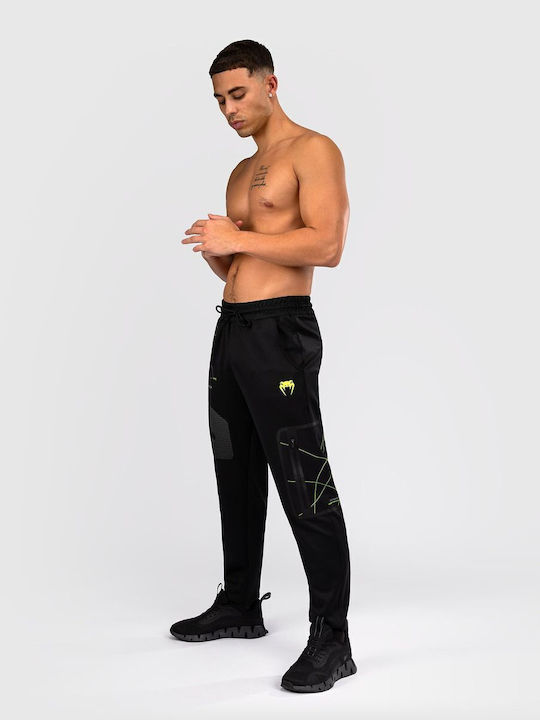 Παντελόνι Φόρμας με Λάστιχο Black/neon Green