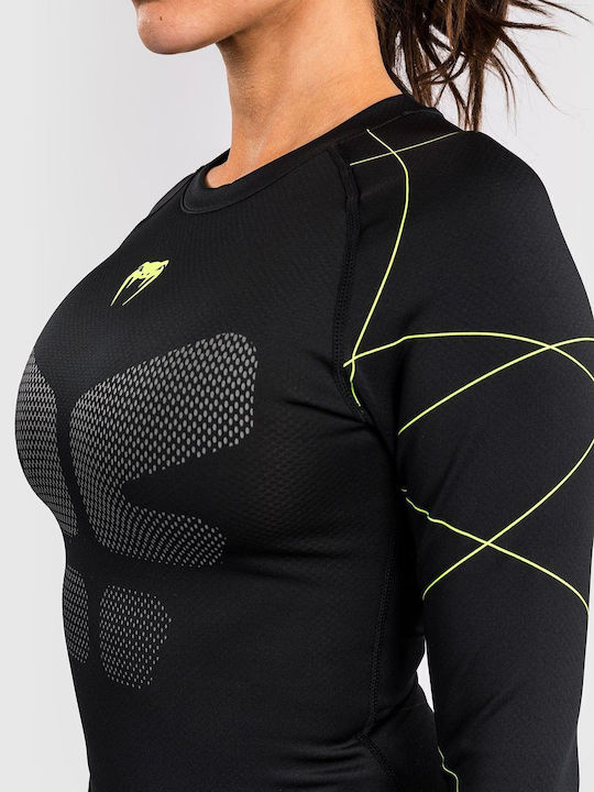 Venum Long Sleeve Shirt VENUM-05489-103 for Jiu-Jitsu Black
