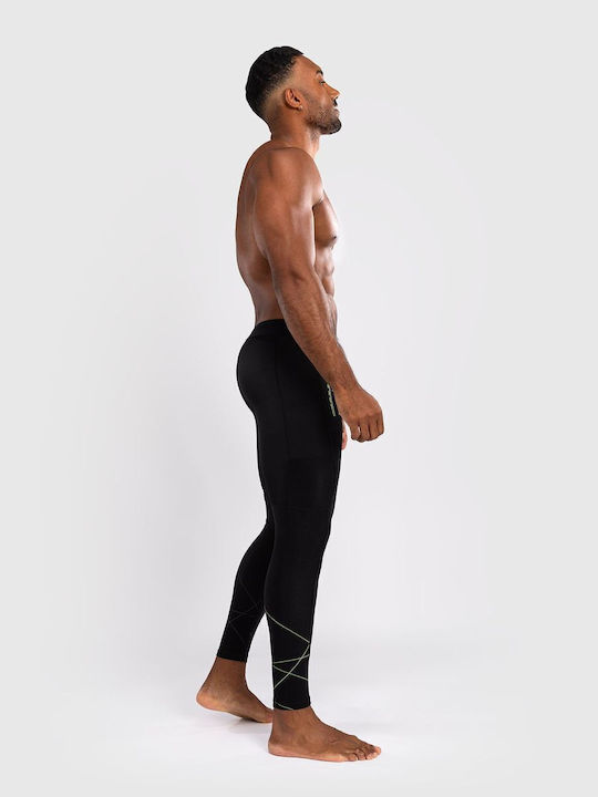 Venum Spats Long Men Martial Arts Leggings Black