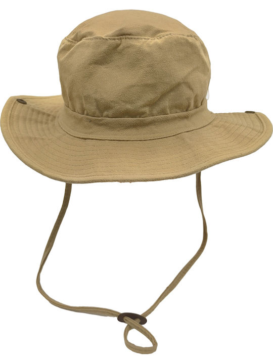 Gift-Me Παιδικό Καπέλο Bucket Υφασμάτινο Μπεζ
