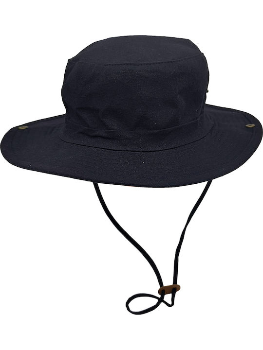 Gift-Me Παιδικό Καπέλο Bucket Υφασμάτινο Navy Μπλε