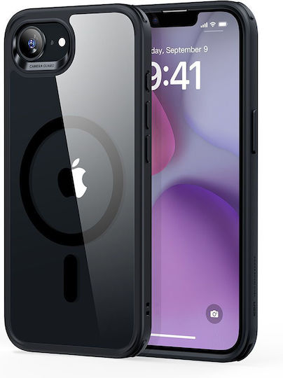 ESR ESR Classic Hybrid Halolock Umschlag Rückseite Silikon 0.3mm Transparent (iPhone 17e / 16e)