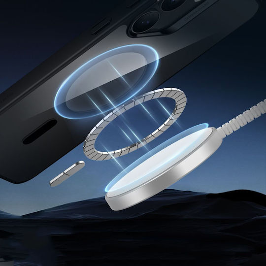 ESR Classic Hybrid Halolock Umschlag Rückseite Silikon / Kunststoff 0.5mm Transparent (Galaxy S25+)