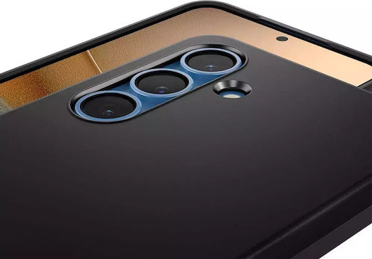 Spigen Thin Fit Mag Back Cover Plastic / Silicone 1.55mm Black (Galaxy S25)