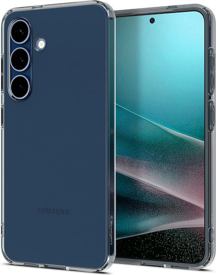 Spigen Liquid Crystal Umschlag Rückseite Silikon Transparent (Galaxy S25+)