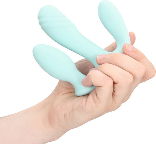 LoveLine Three-In-One Liquid Mini Δονητής G-Spot 12.6cm Γαλάζιος